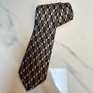 Vintage Ermenegildo Zagna Silk Tie